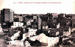 Oran - Panorama - Mosquee vue du Chateau-Neuf